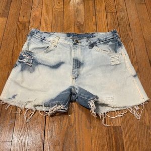 Vintage Cut Off Distressed Jean Shorts